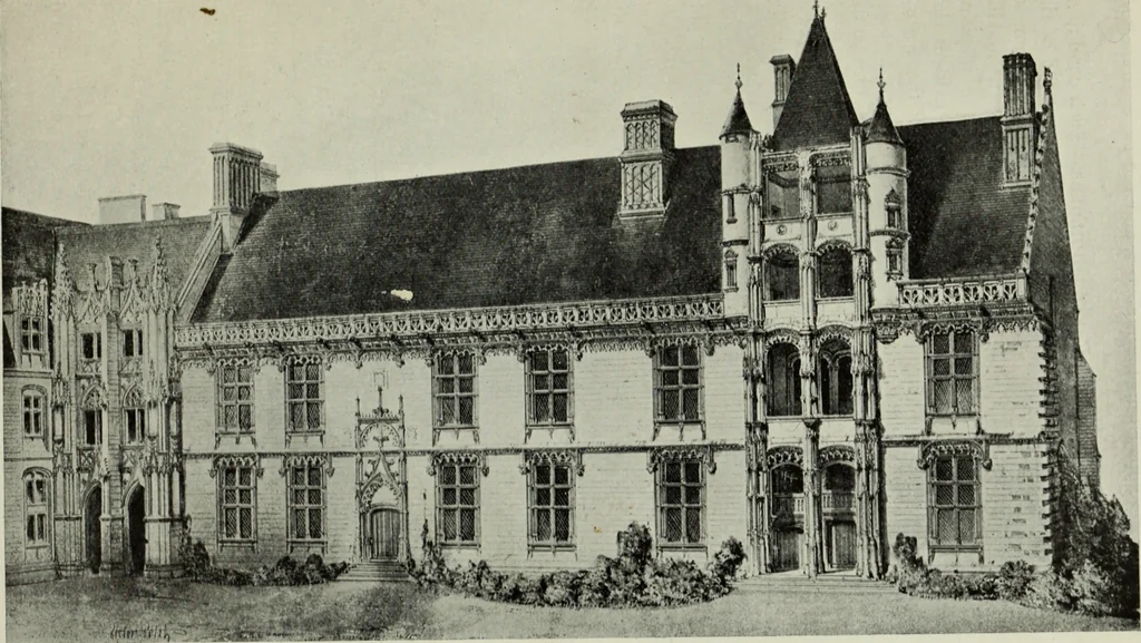 An illustration from The architecture of the Renaissance in France; a history of the evolution of the arts of building, decoration and garden design under classical influence from 1495 to 1830, 1911, leaf 42