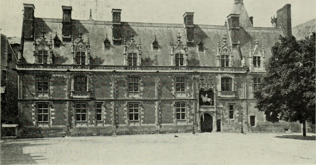An illustration from The architecture of the Renaissance in France; a history of the evolution of the arts of building, decoration and garden design under classical influence from 1495 to 1830, 1911, leaf 50