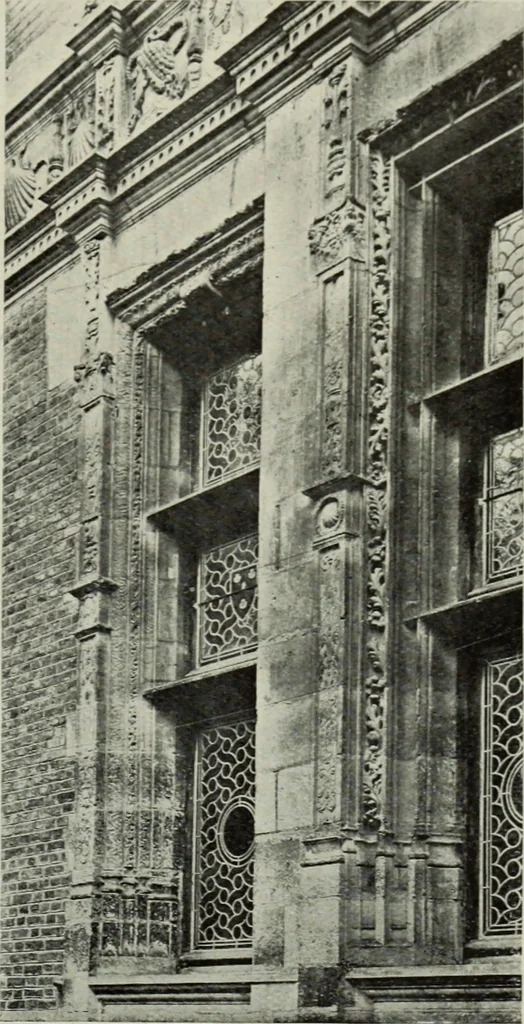 An illustration from The architecture of the Renaissance in France; a history of the evolution of the arts of building, decoration and garden design under classical influence from 1495 to 1830, 1911, leaf 60
