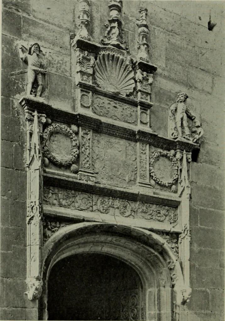 An illustration from The architecture of the Renaissance in France; a history of the evolution of the arts of building, decoration and garden design under classical influence from 1495 to 1830, 1911, leaf 61