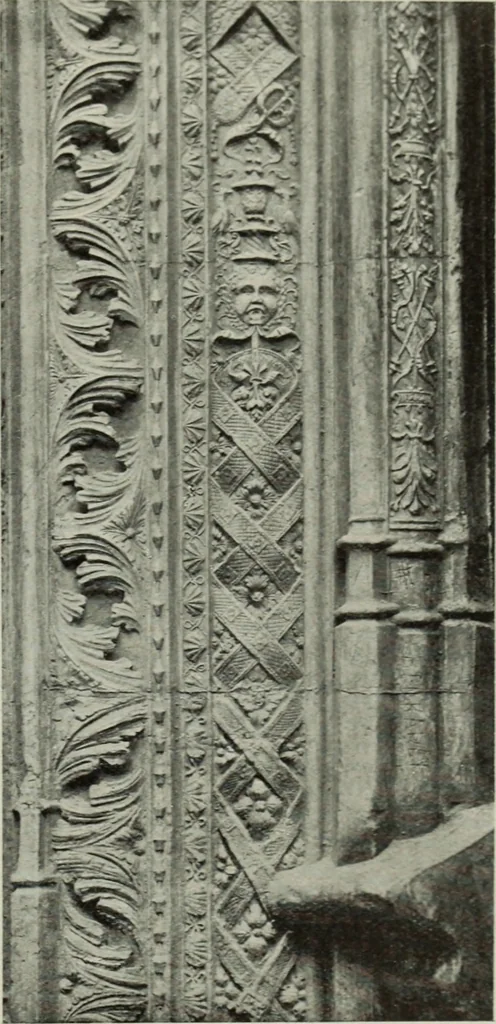 An illustration from The architecture of the Renaissance in France; a history of the evolution of the arts of building, decoration and garden design under classical influence from 1495 to 1830, 1911, leaf 68