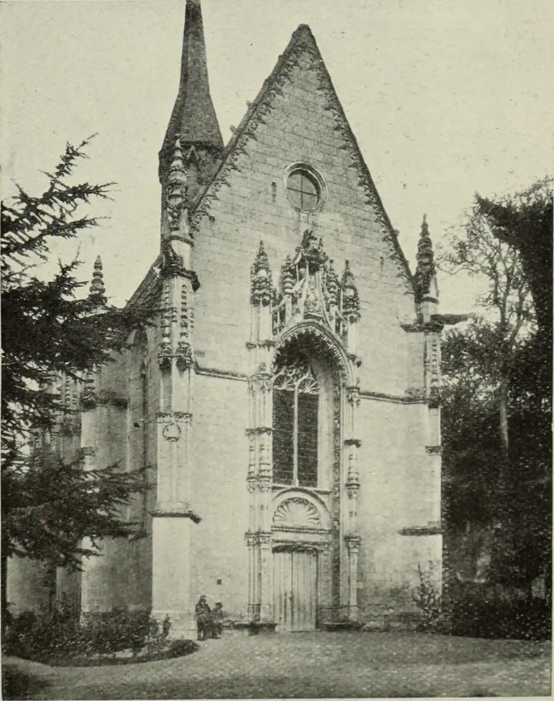 An illustration from The architecture of the Renaissance in France; a history of the evolution of the arts of building, decoration and garden design under classical influence from 1495 to 1830, 1911, leaf 72