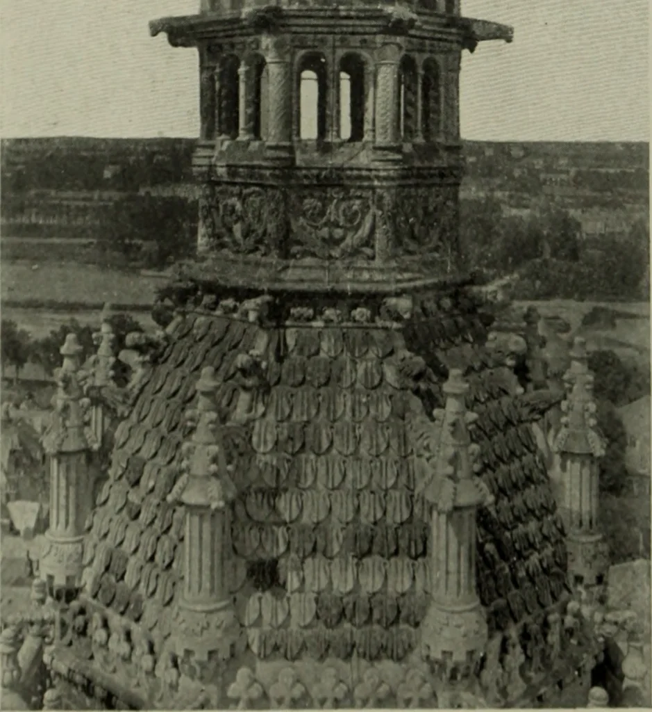 An illustration from The architecture of the Renaissance in France; a history of the evolution of the arts of building, decoration and garden design under classical influence from 1495 to 1830, 1911, leaf 73