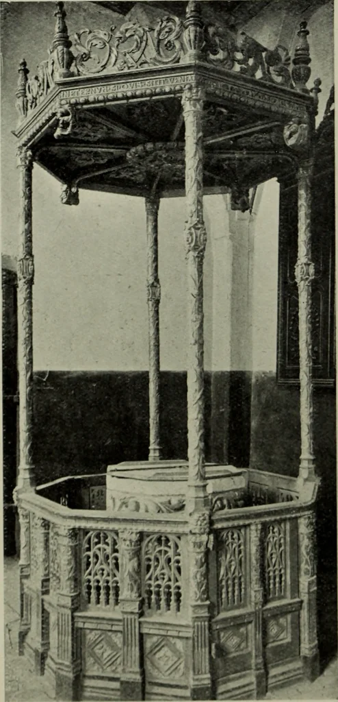 An illustration from The architecture of the Renaissance in France; a history of the evolution of the arts of building, decoration and garden design under classical influence from 1495 to 1830, 1911, leaf 75