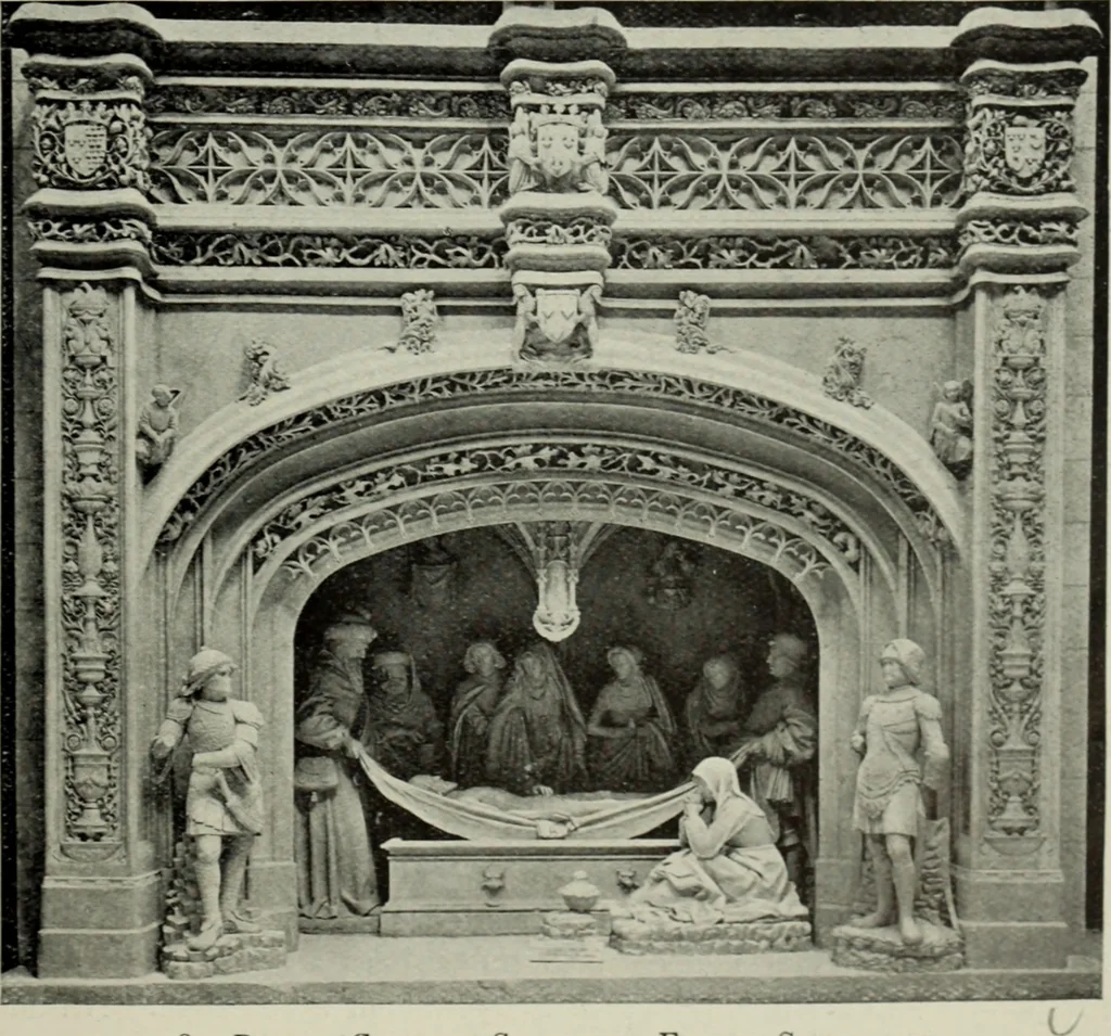 An illustration from The architecture of the Renaissance in France; a history of the evolution of the arts of building, decoration and garden design under classical influence from 1495 to 1830, 1911, leaf 76