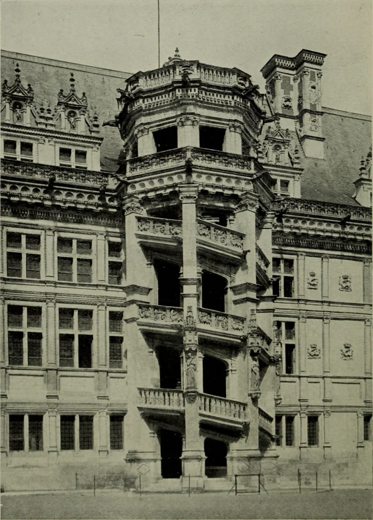 An illustration from The architecture of the Renaissance in France; a history of the evolution of the arts of building, decoration and garden design under classical influence from 1495 to 1830, 1911, leaf 89