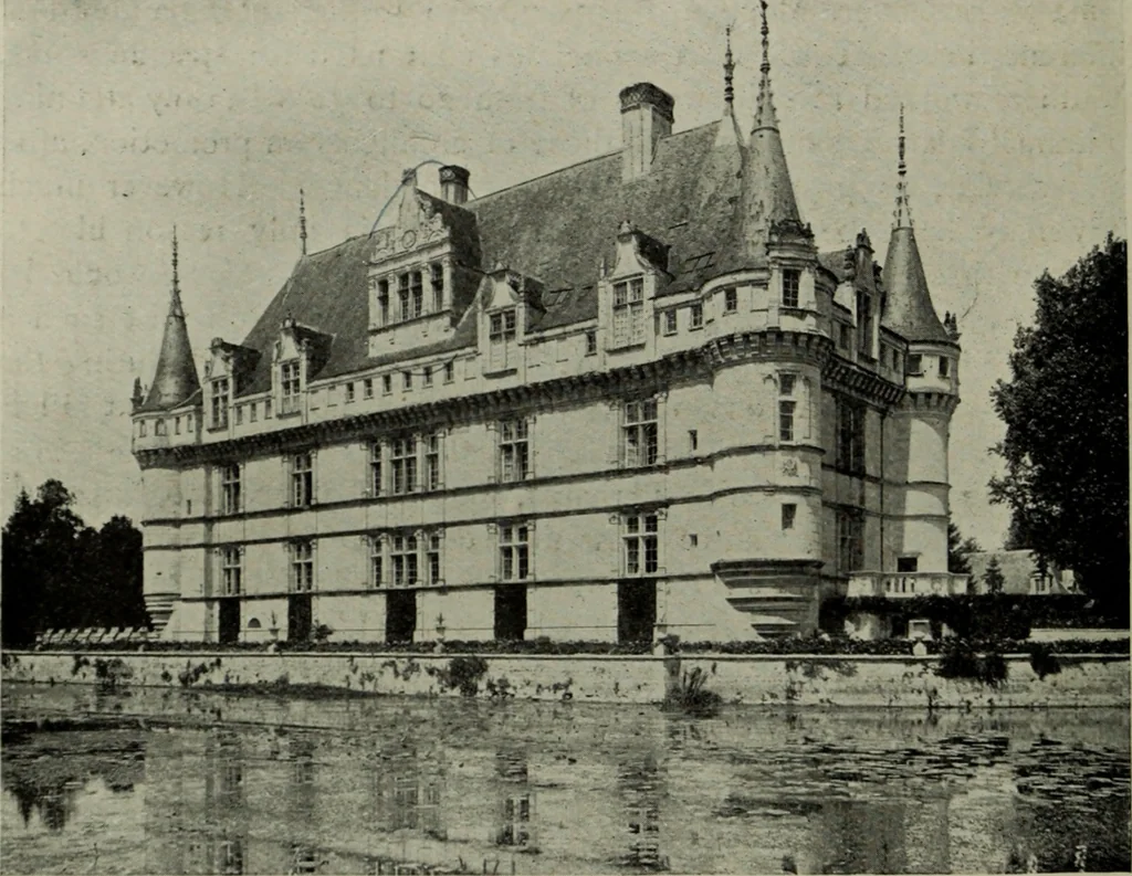 An illustration from The architecture of the Renaissance in France; a history of the evolution of the arts of building, decoration and garden design under classical influence from 1495 to 1830, 1911, leaf 97