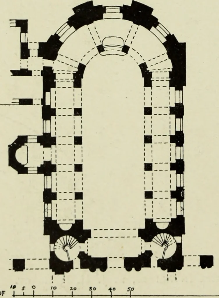 An illustration from The architecture of the Renaissance in France; a history of the evolution of the arts of building, decoration and garden design under classical influence from 1495 to 1830, 1911, leaf 103