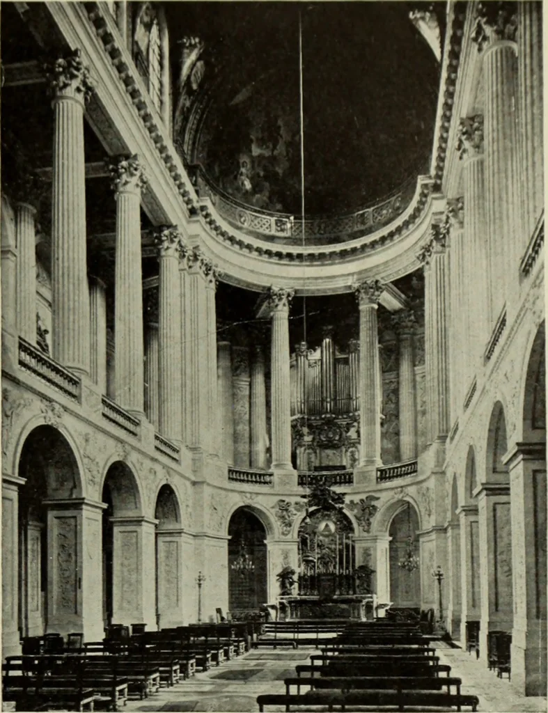 An illustration from The architecture of the Renaissance in France; a history of the evolution of the arts of building, decoration and garden design under classical influence from 1495 to 1830, 1911, leaf 104