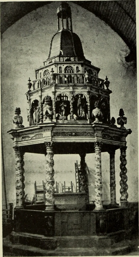 An illustration from The architecture of the Renaissance in France; a history of the evolution of the arts of building, decoration and garden design under classical influence from 1495 to 1830, 1911, leaf 107