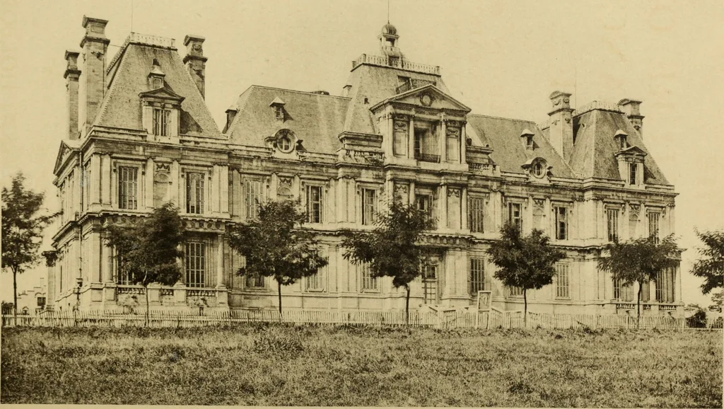 An illustration from The architecture of the Renaissance in France; a history of the evolution of the arts of building, decoration and garden design under classical influence from 1495 to 1830, 1911, leaf 11