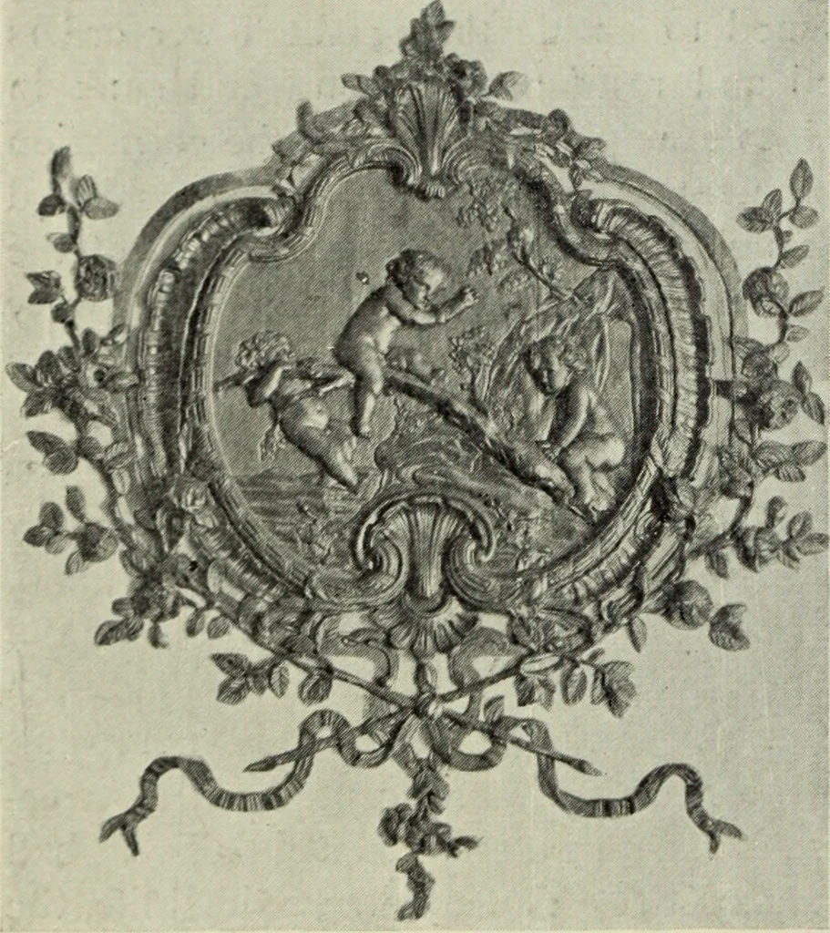 An illustration from The architecture of the Renaissance in France; a history of the evolution of the arts of building, decoration and garden design under classical influence from 1495 to 1830, 1911, leaf 111