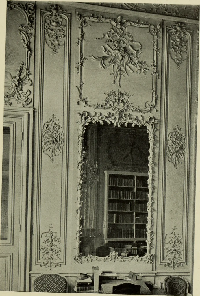 An illustration from The architecture of the Renaissance in France; a history of the evolution of the arts of building, decoration and garden design under classical influence from 1495 to 1830, 1911, leaf 114