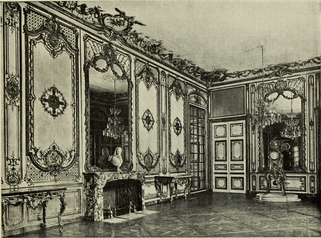 An illustration from The architecture of the Renaissance in France; a history of the evolution of the arts of building, decoration and garden design under classical influence from 1495 to 1830, 1911, leaf 121