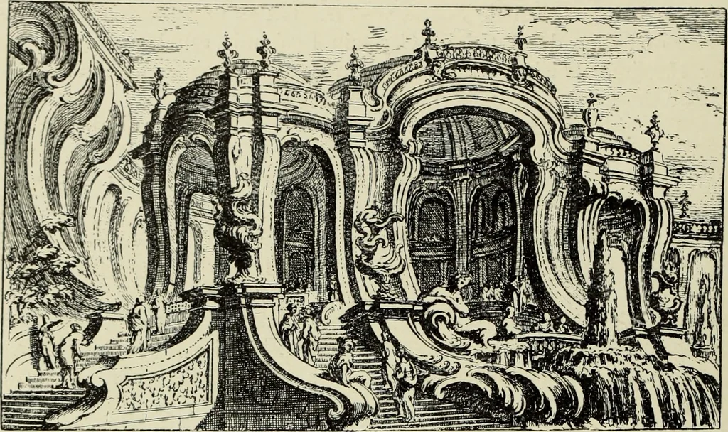 An illustration from The architecture of the Renaissance in France; a history of the evolution of the arts of building, decoration and garden design under classical influence from 1495 to 1830, 1911, leaf 125