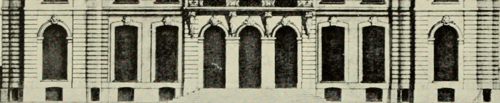 An illustration from The architecture of the Renaissance in France; a history of the evolution of the arts of building, decoration and garden design under classical influence from 1495 to 1830, 1911, leaf 133