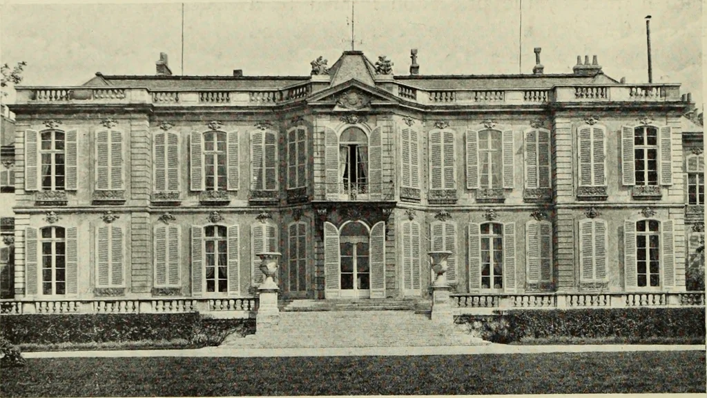 An illustration from The architecture of the Renaissance in France; a history of the evolution of the arts of building, decoration and garden design under classical influence from 1495 to 1830, 1911, leaf 135