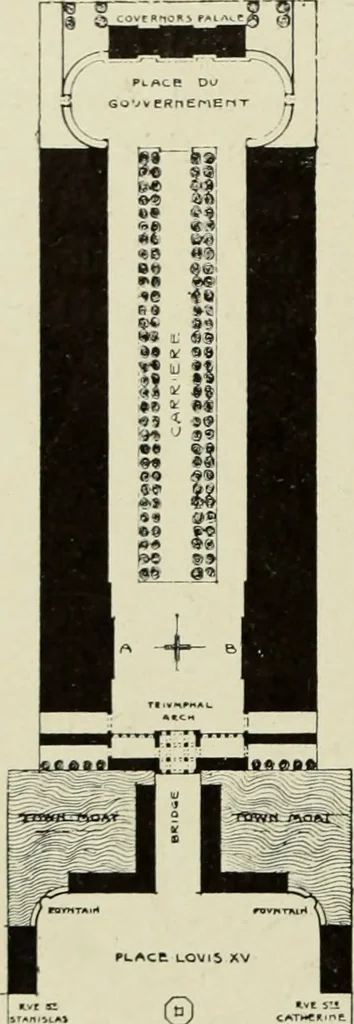 An illustration from The architecture of the Renaissance in France; a history of the evolution of the arts of building, decoration and garden design under classical influence from 1495 to 1830, 1911, leaf 145