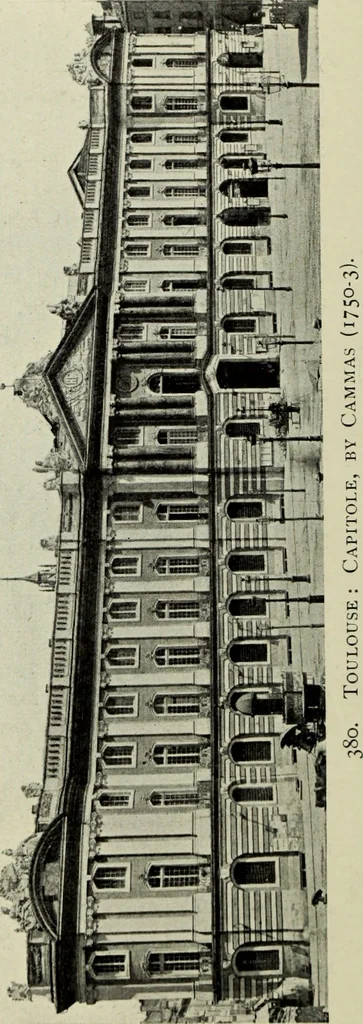 An illustration from The architecture of the Renaissance in France; a history of the evolution of the arts of building, decoration and garden design under classical influence from 1495 to 1830, 1911, leaf 153