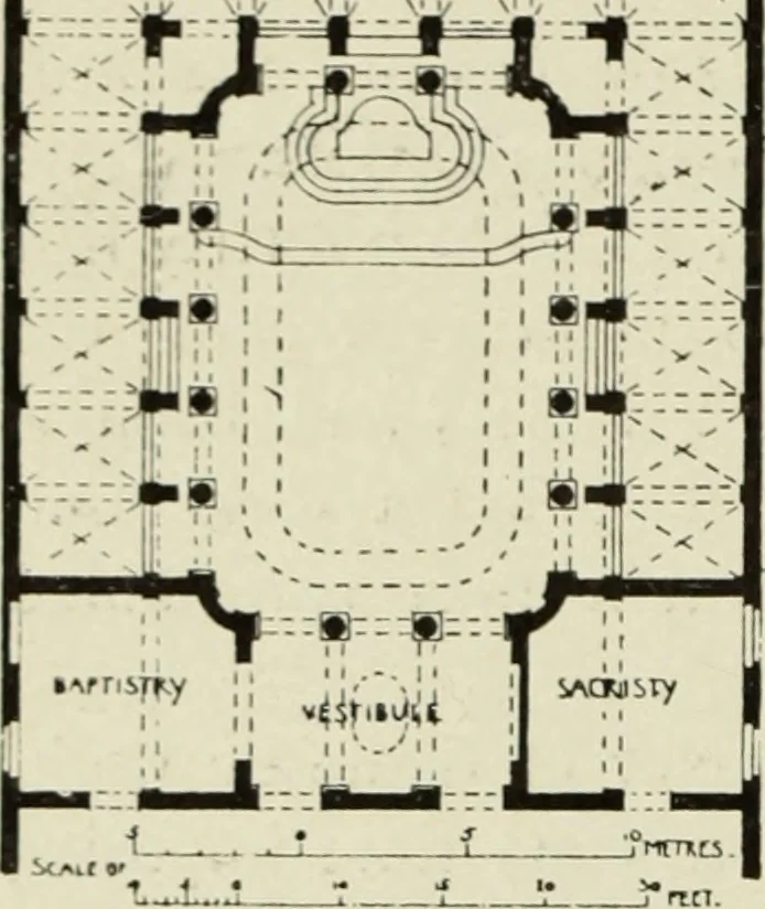 An illustration from The architecture of the Renaissance in France; a history of the evolution of the arts of building, decoration and garden design under classical influence from 1495 to 1830, 1911, leaf 157