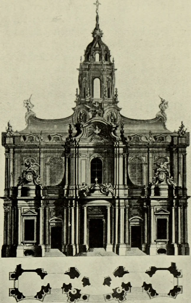 An illustration from The architecture of the Renaissance in France; a history of the evolution of the arts of building, decoration and garden design under classical influence from 1495 to 1830, 1911, leaf 160