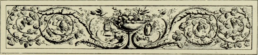 An illustration from The architecture of the Renaissance in France; a history of the evolution of the arts of building, decoration and garden design under classical influence from 1495 to 1830, 1911, leaf 176