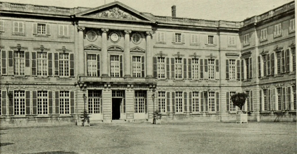 An illustration from The architecture of the Renaissance in France; a history of the evolution of the arts of building, decoration and garden design under classical influence from 1495 to 1830, 1911, leaf 178