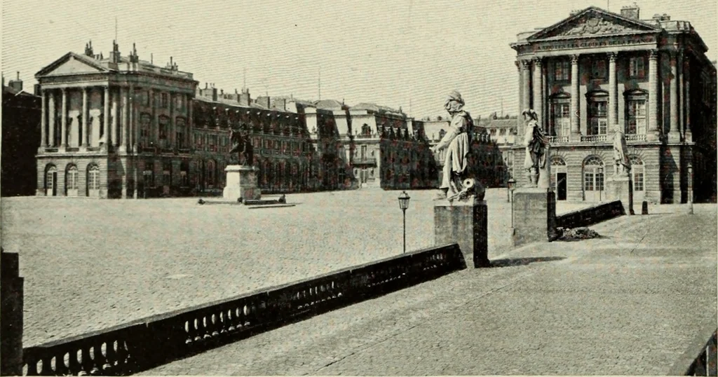 An illustration from The architecture of the Renaissance in France; a history of the evolution of the arts of building, decoration and garden design under classical influence from 1495 to 1830, 1911, leaf 179
