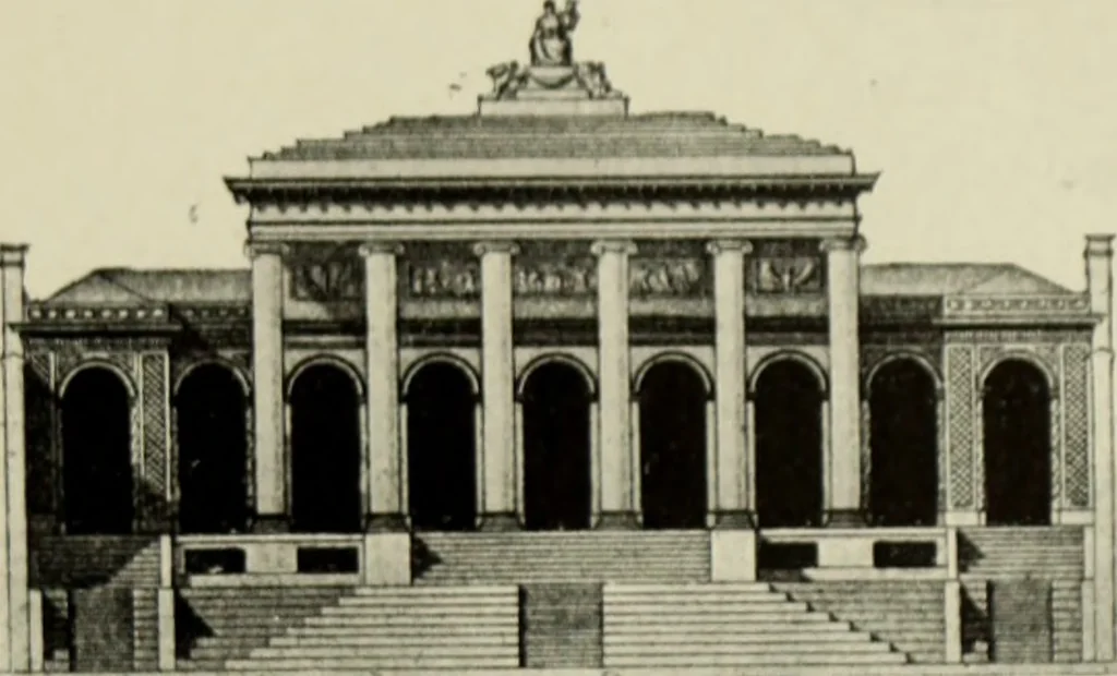An illustration from The architecture of the Renaissance in France; a history of the evolution of the arts of building, decoration and garden design under classical influence from 1495 to 1830, 1911, leaf 188