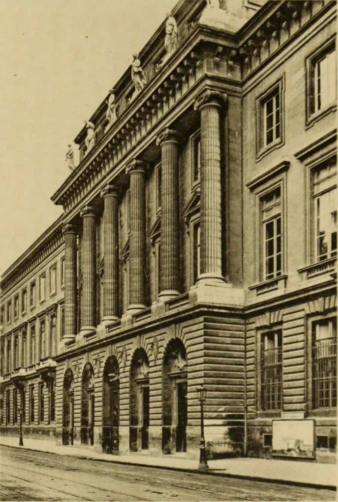 An illustration from The architecture of the Renaissance in France; a history of the evolution of the arts of building, decoration and garden design under classical influence from 1495 to 1830, 1911, leaf 200