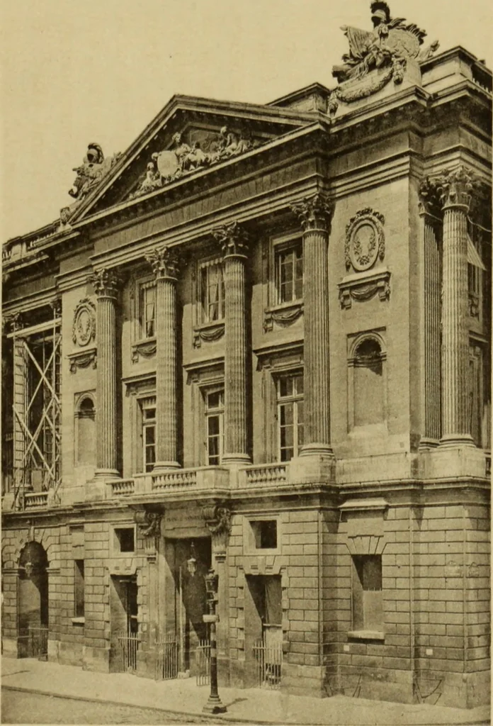 An illustration from The architecture of the Renaissance in France; a history of the evolution of the arts of building, decoration and garden design under classical influence from 1495 to 1830, 1911, leaf 200
