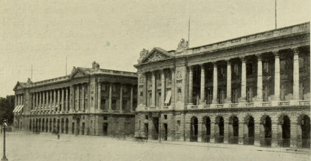 An illustration from The architecture of the Renaissance in France; a history of the evolution of the arts of building, decoration and garden design under classical influence from 1495 to 1830, 1911, leaf 202