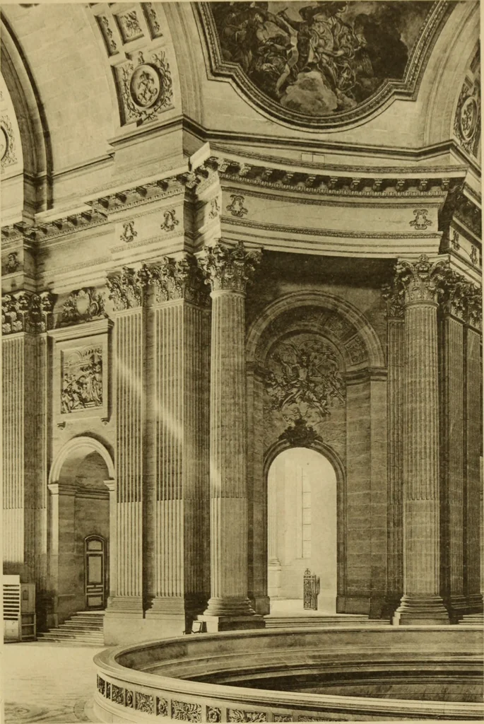 An illustration from The architecture of the Renaissance in France; a history of the evolution of the arts of building, decoration and garden design under classical influence from 1495 to 1830, 1911, leaf 204