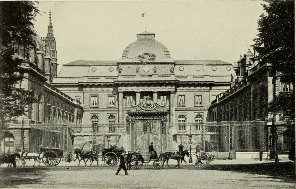 An illustration from The architecture of the Renaissance in France; a history of the evolution of the arts of building, decoration and garden design under classical influence from 1495 to 1830, 1911, leaf 207