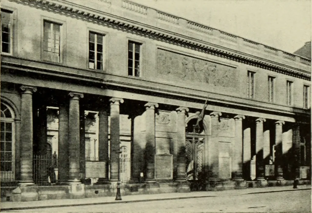 An illustration from The architecture of the Renaissance in France; a history of the evolution of the arts of building, decoration and garden design under classical influence from 1495 to 1830, 1911, leaf 208