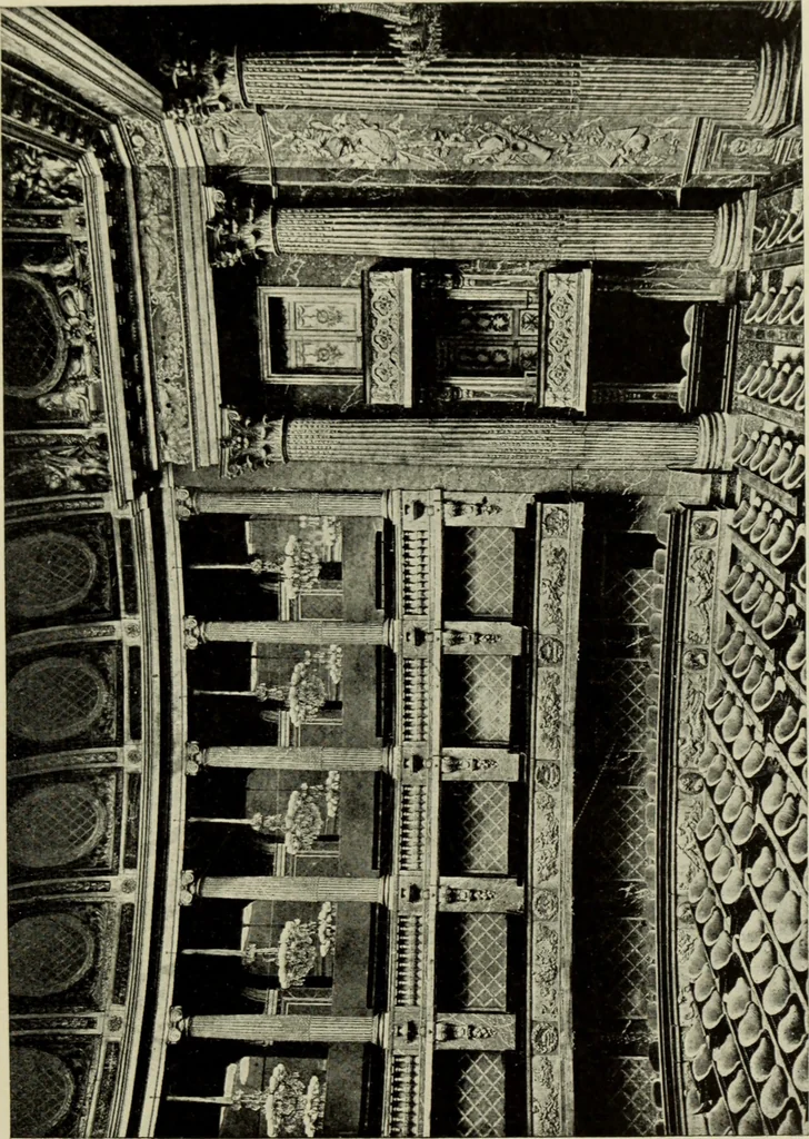 An illustration from The architecture of the Renaissance in France; a history of the evolution of the arts of building, decoration and garden design under classical influence from 1495 to 1830, 1911, leaf 210