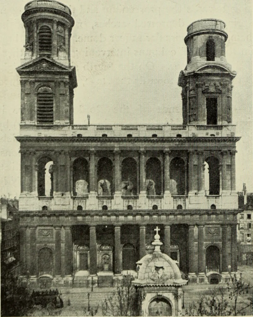 An illustration from The architecture of the Renaissance in France; a history of the evolution of the arts of building, decoration and garden design under classical influence from 1495 to 1830, 1911, leaf 215