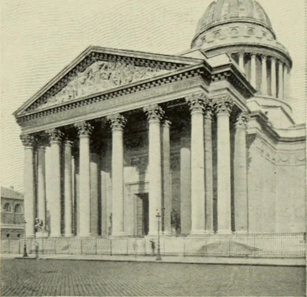 An illustration from The architecture of the Renaissance in France; a history of the evolution of the arts of building, decoration and garden design under classical influence from 1495 to 1830, 1911, leaf 222