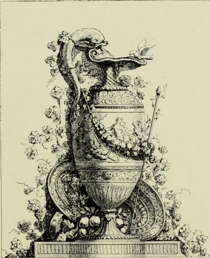 An illustration from The architecture of the Renaissance in France; a history of the evolution of the arts of building, decoration and garden design under classical influence from 1495 to 1830, 1911, leaf 226