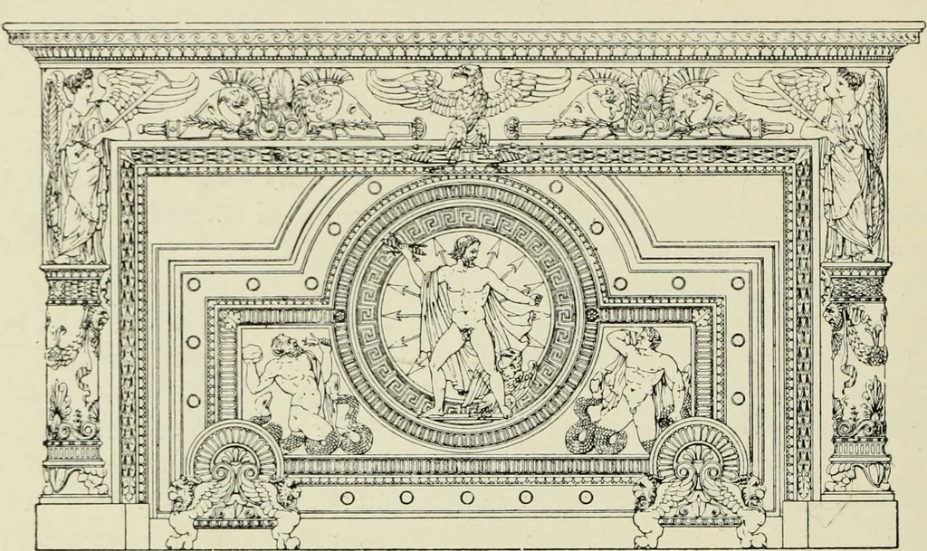 An illustration from The architecture of the Renaissance in France; a history of the evolution of the arts of building, decoration and garden design under classical influence from 1495 to 1830, 1911, leaf 227