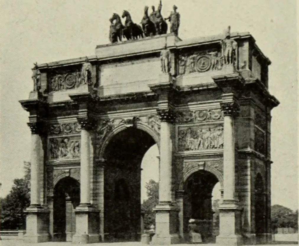 An illustration from The architecture of the Renaissance in France; a history of the evolution of the arts of building, decoration and garden design under classical influence from 1495 to 1830, 1911, leaf 244