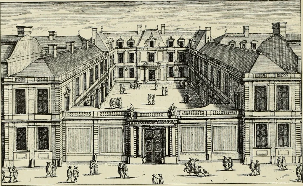 An illustration from The architecture of the Renaissance in France; a history of the evolution of the arts of building, decoration and garden design under classical influence from 1495 to 1830, 1911, leaf 25