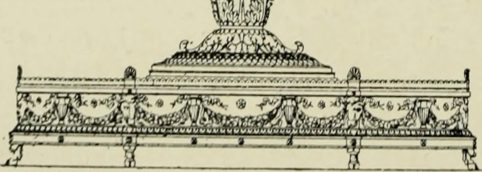 An illustration from The architecture of the Renaissance in France; a history of the evolution of the arts of building, decoration and garden design under classical influence from 1495 to 1830, 1911, leaf 255