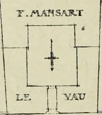 An illustration from The architecture of the Renaissance in France; a history of the evolution of the arts of building, decoration and garden design under classical influence from 1495 to 1830, 1911, leaf 29