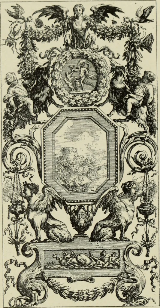 An illustration from The architecture of the Renaissance in France; a history of the evolution of the arts of building, decoration and garden design under classical influence from 1495 to 1830, 1911, leaf 40