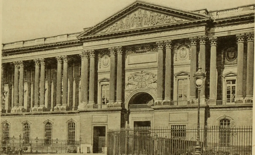 An illustration from The architecture of the Renaissance in France; a history of the evolution of the arts of building, decoration and garden design under classical influence from 1495 to 1830, 1911, leaf 58