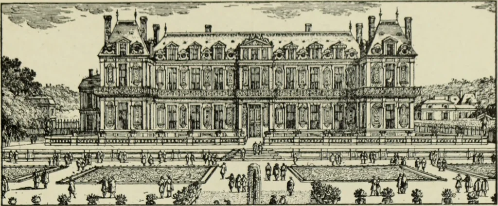 An illustration from The architecture of the Renaissance in France; a history of the evolution of the arts of building, decoration and garden design under classical influence from 1495 to 1830, 1911, leaf 64