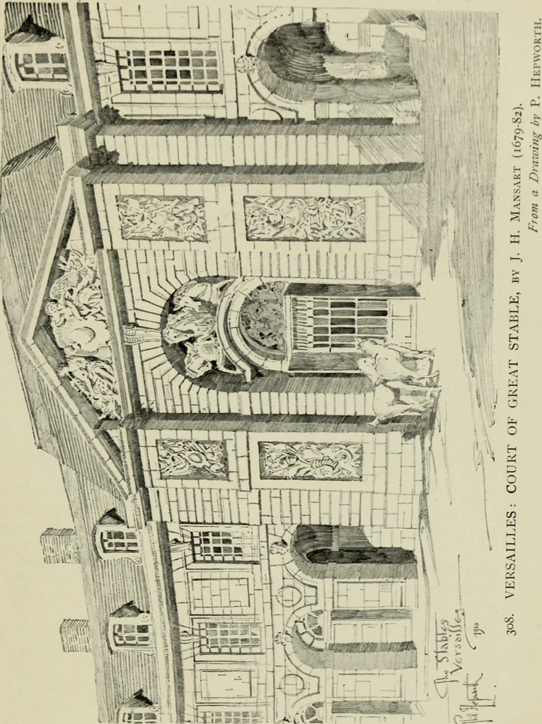 An illustration from The architecture of the Renaissance in France; a history of the evolution of the arts of building, decoration and garden design under classical influence from 1495 to 1830, 1911, leaf 74