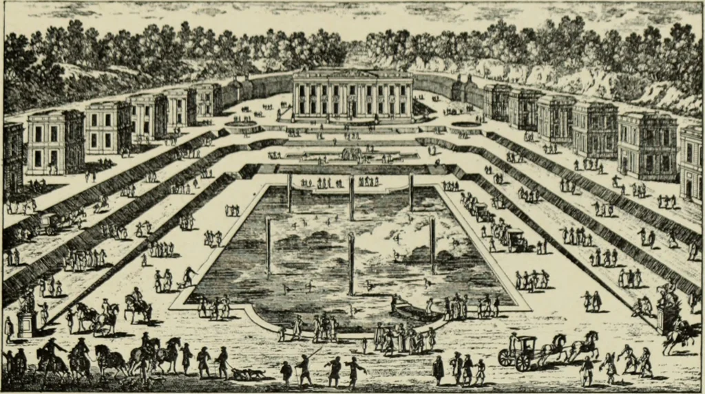 An illustration from The architecture of the Renaissance in France; a history of the evolution of the arts of building, decoration and garden design under classical influence from 1495 to 1830, 1911, leaf 76