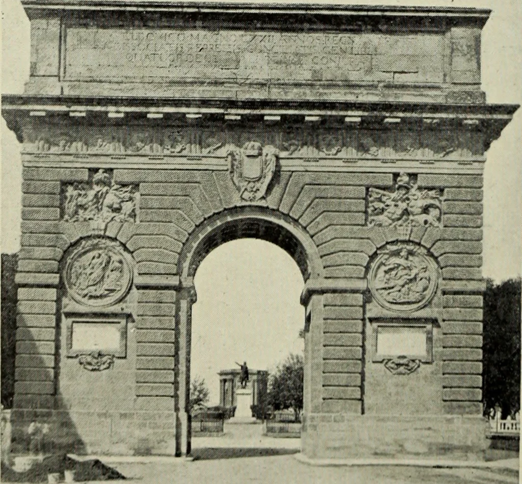 An illustration from The architecture of the Renaissance in France; a history of the evolution of the arts of building, decoration and garden design under classical influence from 1495 to 1830, 1911, leaf 77
